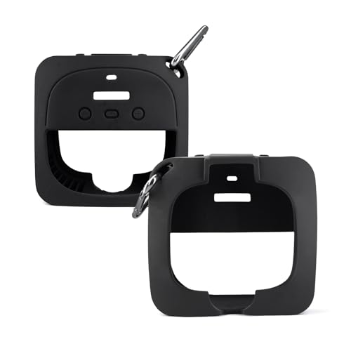 XBERSTAR 1 coque de protection en silicone souple pour haut-parleur Bose SoundLink Micro (gris foncé)