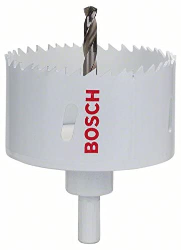 Image of BOSCH 2609255617 HSS Bi-Metal Holesaw 76mm | Fast Cutting in Wood, Metal & Plastics | Vario Tooth for Smooth Performance | One-Piece Low-Vibration Design | Fits All Brands with Hex Connection