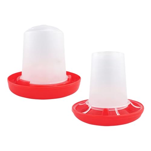 Mangiatoia Per Polli E Uccelli, Antispreco, 10.2x9.2cm, Facile Da Pulire, Con Serbatoio Automatico, Adatta A Galline, Anatre, Piccioni