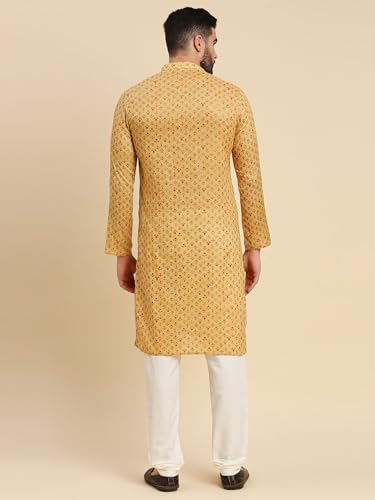 Image of Rajubhai Hargovindas Men's Premium Soft Cotton Long Kurta