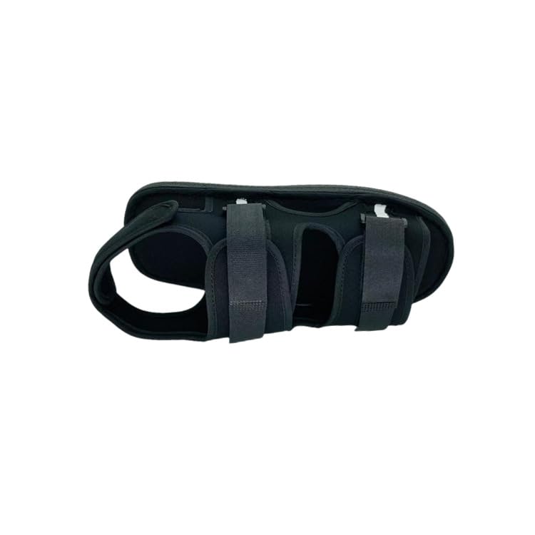 Chaussure de Plâtre Postopératoire de Fracture du Pied Chaussure Post-opératoire de Pied Cassé Chaussures de Récupération de Chausson Ouverture Large Orthopédique Chirurgicale Chaussure Marche EU41-42
