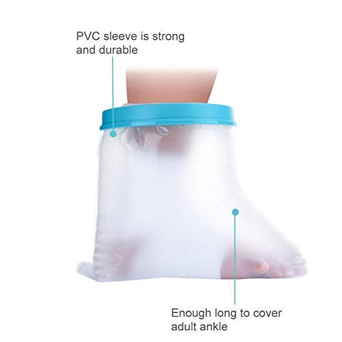 Waterproof Foot Cast Cover for Shower Bath, Foot Protector Adult Keep