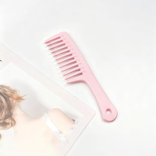 Peine para cabello rizado largo con dientes anchos miniatura 6