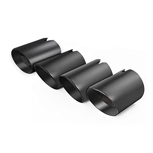 Puntas de escape inclinadas universales de 4 piezas para modelos BMW M2 M3 M4 M5 M6