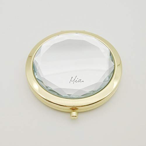Espejo compacto ovalado Mia Beauty con doble cara miniatura 5
