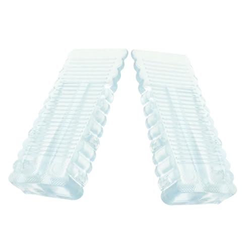 HAPINARY Tope De Puerta Antideslizante 2pcs Tope De Puerta De Transparente Para Dormitorio Evita Golpes y Cierres Bruscos Ideal Para Mantener La Puerta Abierta y Segura En Casa