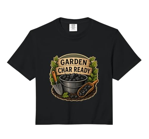 Garden Char Ready Biochar Soil Workshop Comfort Colors Crop Top