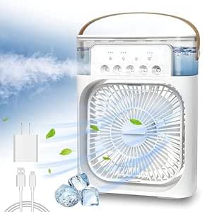 Portable Air Purifier with USB Charging Port, Remote Control for Home, Office, Bedroom, Living Room