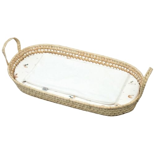 Panier à langer SEVIRA KIDS avec matelas et drap Gallina 77x36 cm