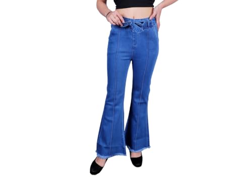 DUUBLE TREE High Waist Bootcut Jeans for Women Jagging Style