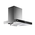 ROBAM Range Hood 30 Inch, 1100 CFM Kitchen Exhaust Fan, 800Pa Stainless Steel Vent Hood, Under Cabinet or Wall Mount, Ducted/Ductless, Touch Control, Smoke Odor Extractor for Stove Oven Cooking