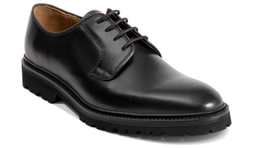 BARKER Mens Truro Lace-Up Shoes Black 9 UK