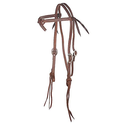 NRS Tack Rattlesnake Knotted Browband Headstall
