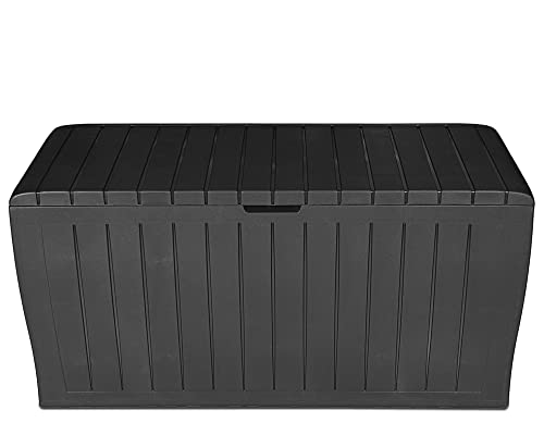 Ondis24 Helsinki - Baúl con ruedas (270 L), color gris Cover