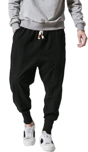 Seidarise Men's Joggers Sweatpants Harem Jogger Pant Long Sports Pants
