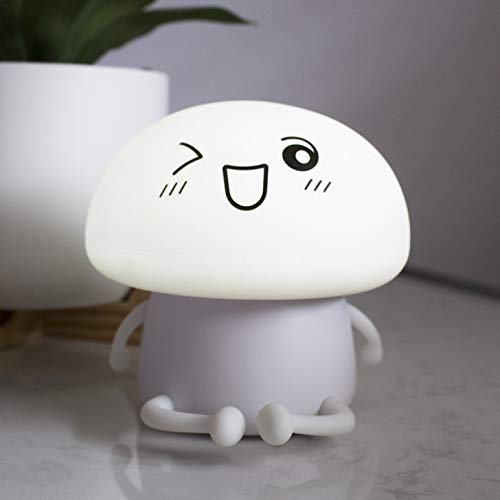 Lámpara de mesa LED Mushrom Buddy tacto silicona dimmer miniatura 1