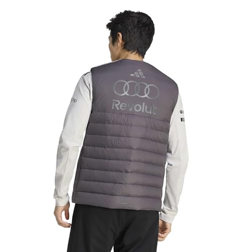 adidas Herren Audi Revolut Formula One Team 2026 Engineers & Marketing Padded Vest Coat, grey strata, M – Ansicht 2