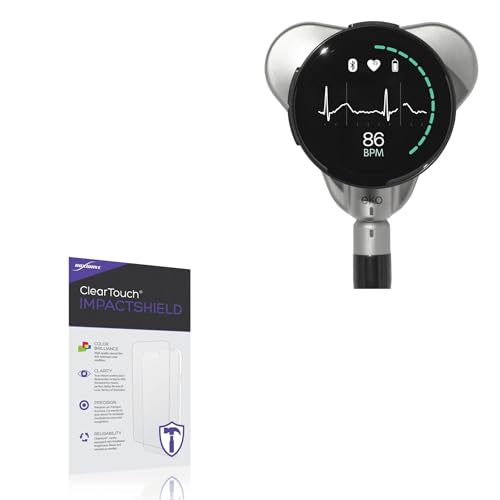 BoxWave Screen Protector Compatible with EKO CORE 500 - ClearTouch ImpactShield (2-Pack), Impenetrable Screen Protector Flexible Film