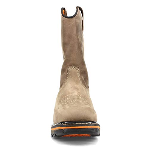Image of Timberland PRO Men's True Grit Pull On Soft Toe Waterproof Industrial Western Work Boot, Turkish Coffee-2024 NEW, 9.5 W US