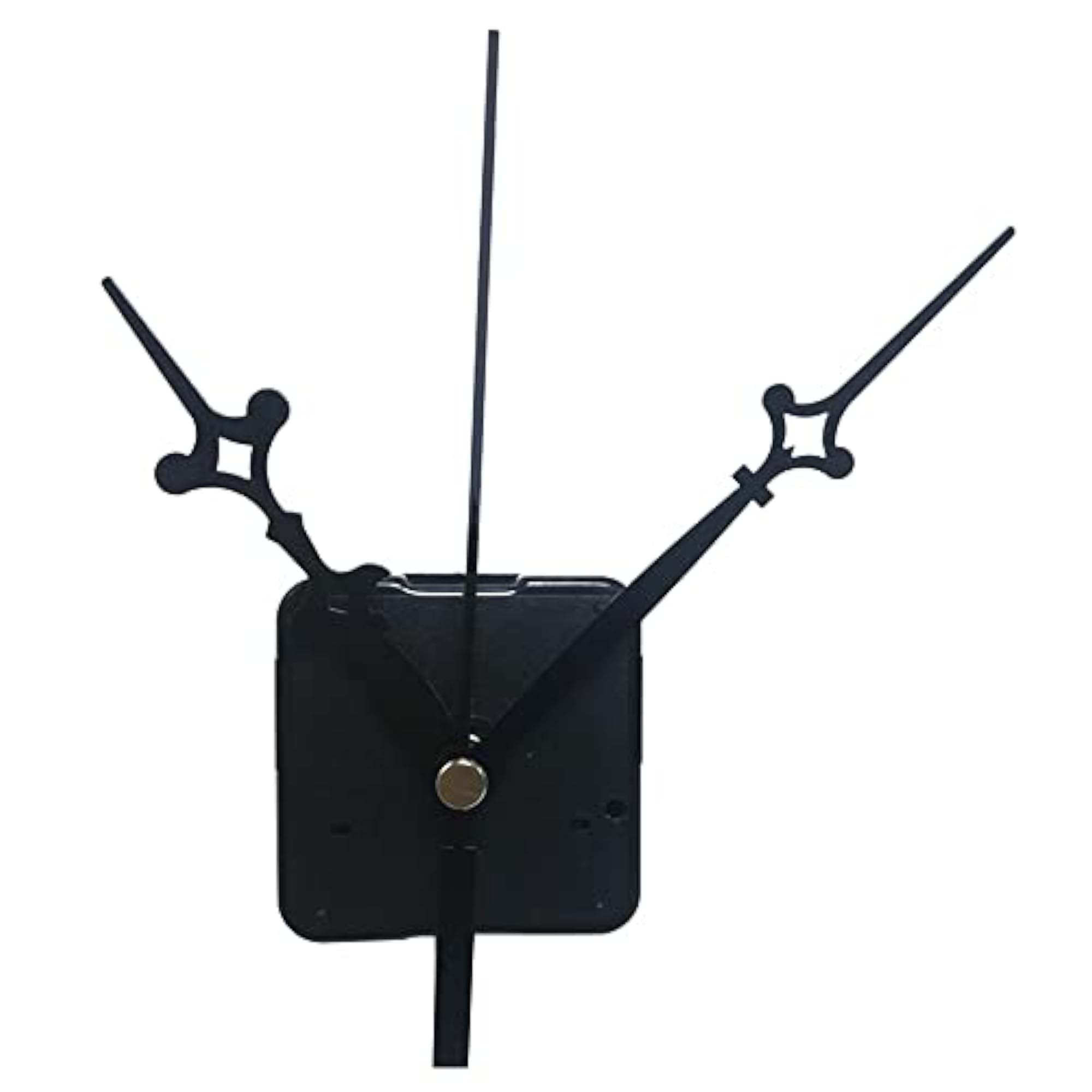 Black Quartz Hand Clock Movement Motor Mechanism DIY Kit