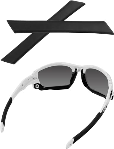 Image of Bwake Replacement Earsocks for Oakley Jawbone /Split Jacket /Racing Jacket /Minute 2.0 Sunglasses - Black
