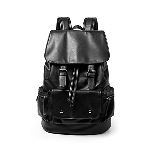 Fashion Mens Backpacks Quality Leather Backpack For Men Large Capacity Mens Backpacks