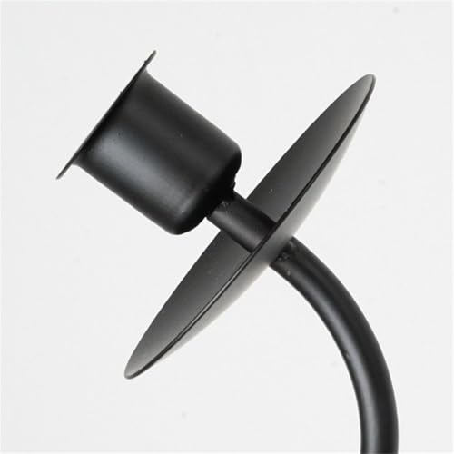 Candelabro de pared de metal: pack de 2 candelabros colgantes para hogar 6