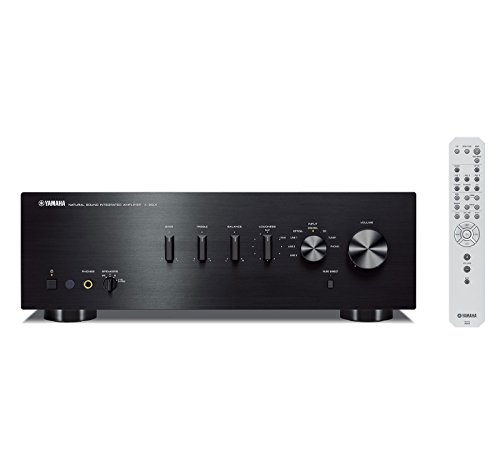 Yamaha A-S501BL Natural Sound Integrated Stereo Amplifier - Black (Renewed)