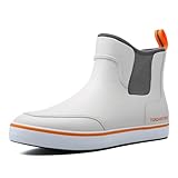 TOUGHSTEPS Men's Deck Boots for Fishing Waterproof...