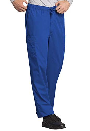 Cherokee Scrub for Men Fly Front Cargo Pant with 7 Pocket, Durable, Fade Resistant Fabric - 4000