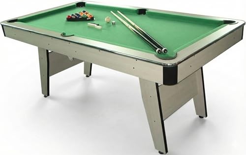 CONCEPT USINE | Billard Américain en Bois Gris Orlando...