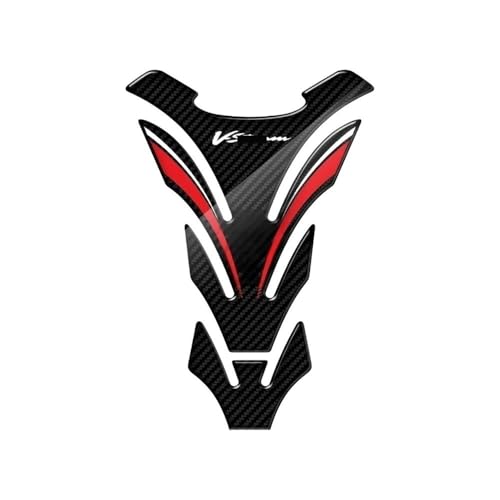 Autocollant Réservoir Gaz Moto pour V-Strom 650 1000 Protection Carbone