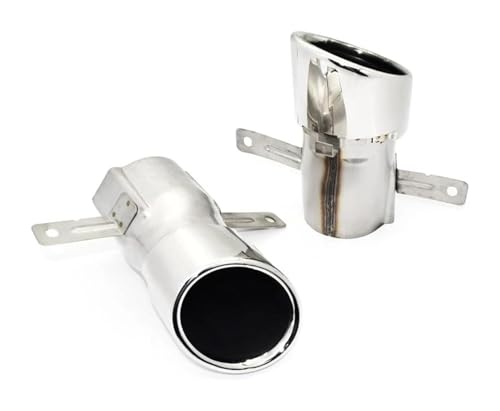 Silenciador de escape GLB35 redondo de acero inoxidable para sustituir colas oxidadas y opacas