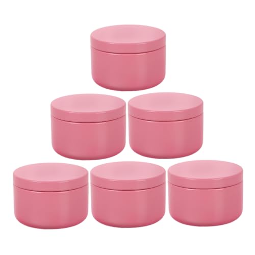 Gogogmee Aromatherapy Jars Essential Oil Bottles Oil Storage Containers Metal Tea Tin Empty Candle Container Perfume Jars Leakproof Versatile Use