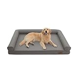 Design de Canapé Luxueux pour Chien - Alliant esthétique et confort, ce canapé offre un espace de repos chic où votre animal peut se détendre en toute sérénité, il convient particulièrement aux chiens âgés, à ceux ayant des problèmes de peau ou durant les périodes de mue