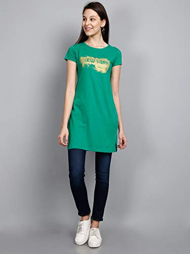 Image of FLEXIMAA Women's Half Sleeve T-Shirt - P