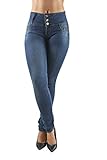 Colombian Design, High Waist, Butt Lift, Plus/Junior Size Skinny Jeans
