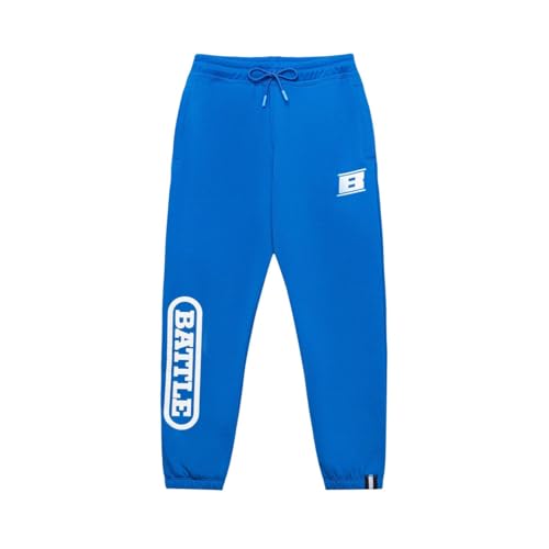 Battle Sports Classic Sweatpants, Standard Fit, Full Length, Elastic Waistband with Drawcord, Brushed Fleece