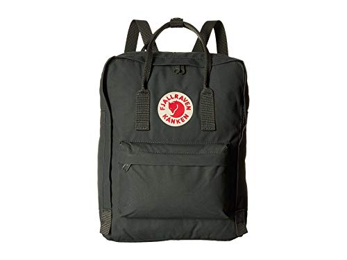Fjällräven Kånken Unisex Travel Backpack - Side Slip Pocket - Adjustable Shoulder Straps - Dual Top Handles Forest Green One Size One Size