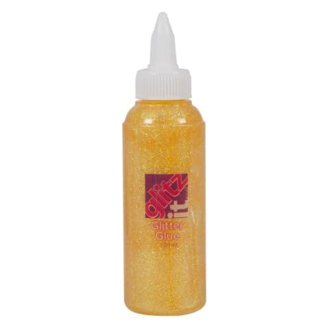 Glitz It 120 ml Glitter Glue, Lemon Sorbet Cover