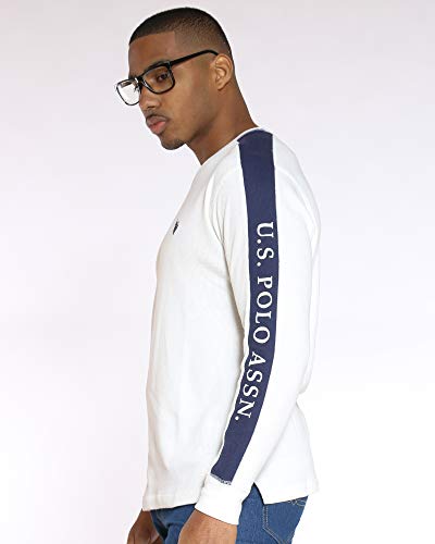 Image of U.S. Polo Assn. Men's Cotton Regular Fit Long Sleeve Crew Neck Solid Thermal Shirt
