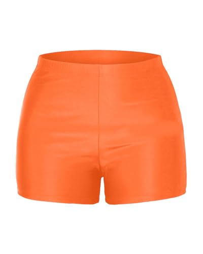 Image of Yonique Womens Swim Shorts Solid Tankini Bottoms Swimsuit Bottoms(Available in Plus)