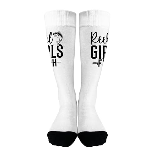 reel girls fish half calf sock for her3