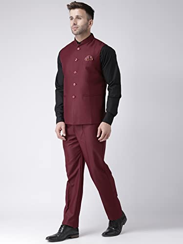 Image of hangup Men's Regular Fit Jacket with Trouser Available in 4 Sizes (m to 2XL,38 to 44)