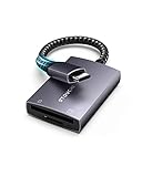 Lector de tarjetas USB C SD Stouchi USB3.0 SD/Micro SD TF lector de tarjetas de memoria 5 Gbps [Thunderbolt 3] compatible con MacBook Pro 2019/2018, MacBook Air/iPad Pro 2020 2018, Samsung Galaxy S20