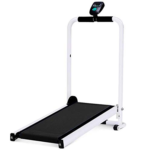 Image of Cardio aining ldable chanical eadmill, der sk nning Chine th D splay d Ight justable, ving ace