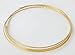 20 Gauge 1 Inch 99.99% Pure 24K Solid Yellow Gold Wire Round 1/4 Hard by CRAFT WIRE