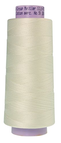 Hilo de algodón Mettler Silk-Finish 2000 yd miniatura 1