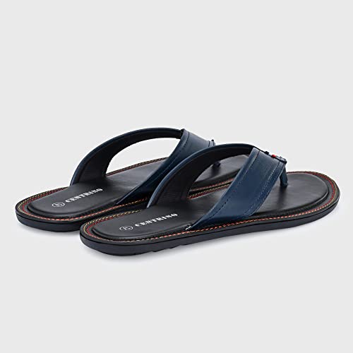 Image of Centrino Men's Slipper |Flip-Flop Slippers | Luxurious Comfort Every Step | Slip-On Ease, Minimalist Design | Perfect for Beach Days, Poolside Lounging, and Casual Wear (1302)