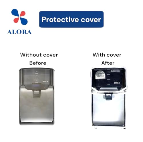 Image of Alora Body Protective Cover for Aquaguard Nrich Mineral RO+MF Alkaline Water Purifier, RO+MF Model Waterproof & Dustproof